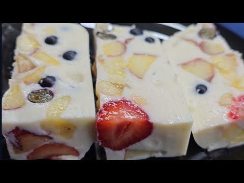 Видео: Вкусное Сметанное желе с любыми фруктами