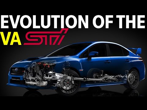 Видео: Эволюция VA SUBARU WRX STI (2015-2021)