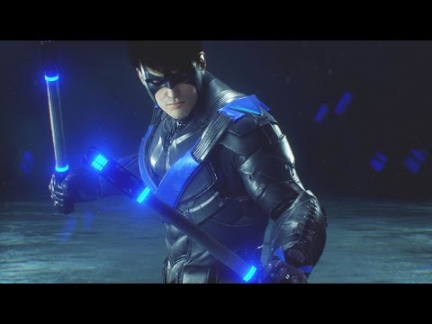 Видео: «Симуляция Nightwing» | Batman: Arkham Knight | (Прохождение DLC) Без комментариев
