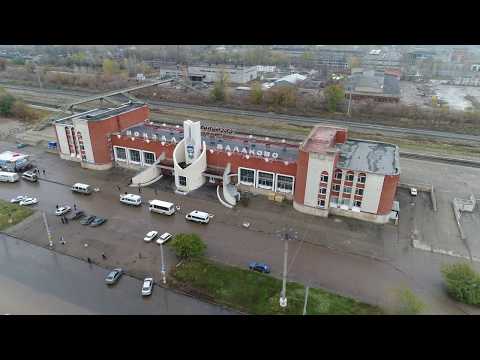 Видео: Рынок Рокот, недостроенный Макдоналдс, ЖД вокзал с высоты