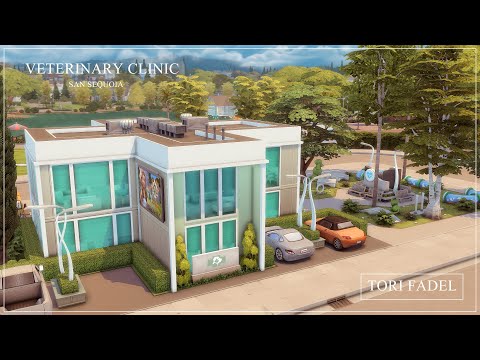 Видео: ВЕТЕРИНАРНАЯ КЛИНИКА💊🐾THE SIMS 4 I NO CC #thesims4 #games #sims4build