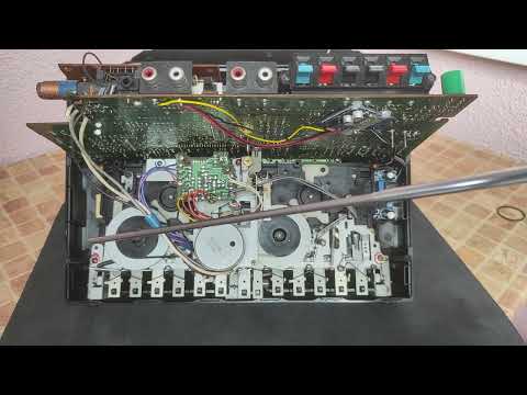 Видео: Fisher PH-W 803L разборка аппарата. Disassembly of the tape recorder.