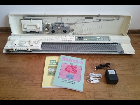 Видео: Вязальная машина Brother KH-940 (№6015171), часть 1, уехала к Ольге.