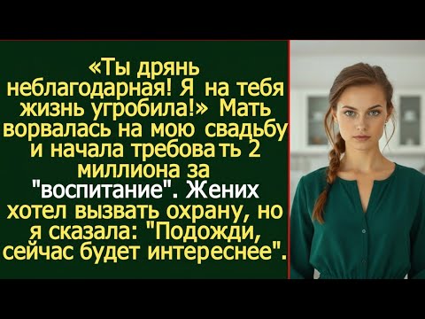 Видео: «Неожиданный скандал на моей свадьбе: мама устроила сцену!»