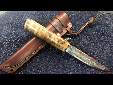 Видео: Якутский нож что это такое и как его точить, мастер-класс от кузнеца Станислава Балицкого