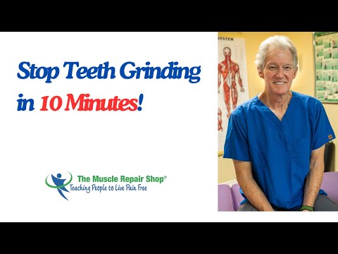 Видео: Избавьтесь от скрежета зубами за 10 минут в день!