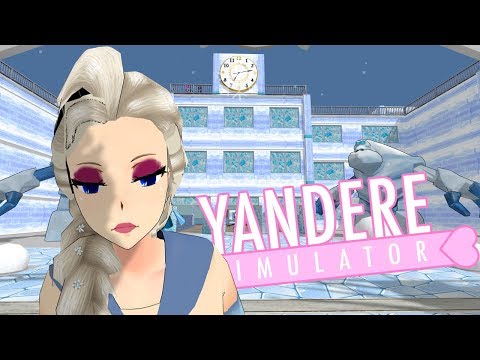 Видео: ВО ВЛАСТИ ЛЬДА ! : Yandere Simulator