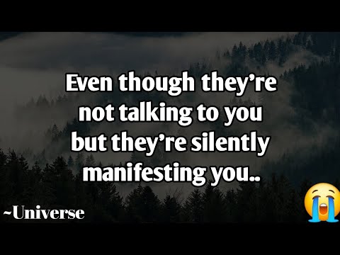 Видео: Кто-то молча проявляет вас | Послание Вселенной 💫😭❤️