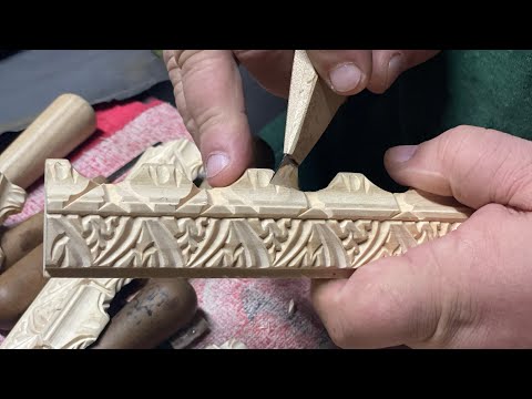 Видео: Резьба по дереву.Быстро и просто.Лузы-подфишник для Нард.