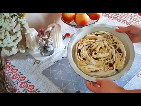 Видео: Тісто "Філо" Смачний равлик з сливами і яблуками!🍎🍏 #тістофіло_щозньогоприготувати