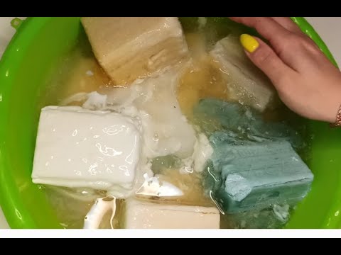 Видео: Soap LAUNDRI SOAKED / РАЗМОКШЕЕ ХОЗЯЙСТВЕНОЕ МЫЛО/Мыление, губка и спасение
