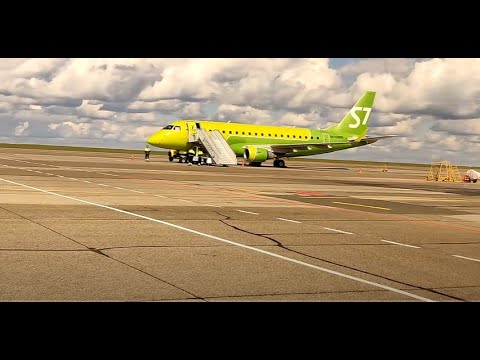 Видео: S7 Airlines |Аэропорт Барнаул .- Международный аэропорт Новосибирск (Толмачёва)