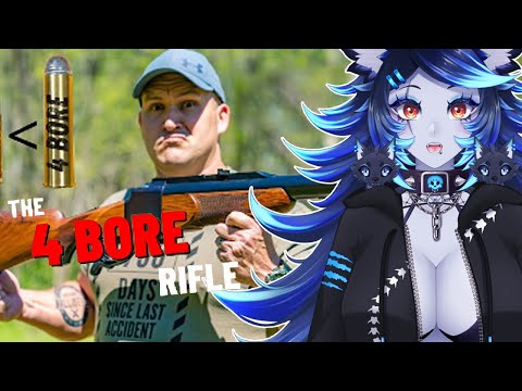 Видео: Винтовка 4-го калибра. Самая большая винтовка в истории!!! | Spite реагирует на Kentucky Ballistics