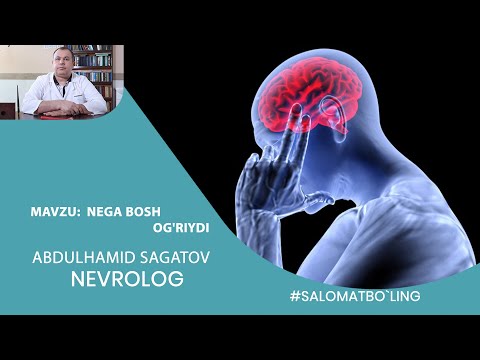 Видео: НЕГА БОШ ОҒРИЙДИ?! БОШ ОҒРИҒИ ВА УНИНГ ДАВОСИ! бош огриги сабаблари , Узбекчада