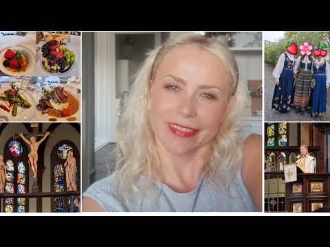 Видео: Конфермация 💫🏫🙏по-норвежски: Торжественно🇧🇻 и хлебосольно🥗🍲🎂🍧