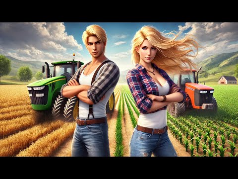 Видео: 1vs1 на ПЛОСКОЙ КАРТЕ с GIRLNOTFARMING! 🚜