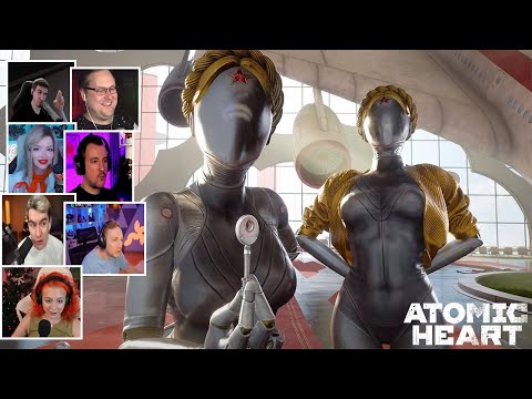 Видео: Реакция Летсплейщиков на Близняшек в Atomic Heart