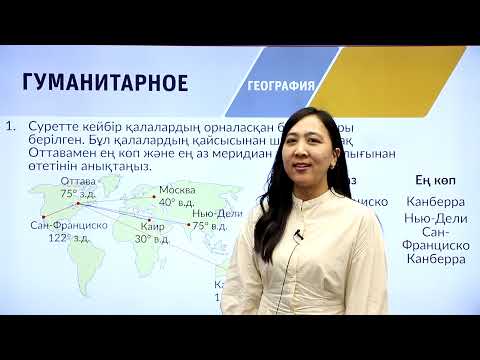Видео: 8-сынып. «География» пәнінен IQanat олимпиадасының III-кезеңіне дайындық