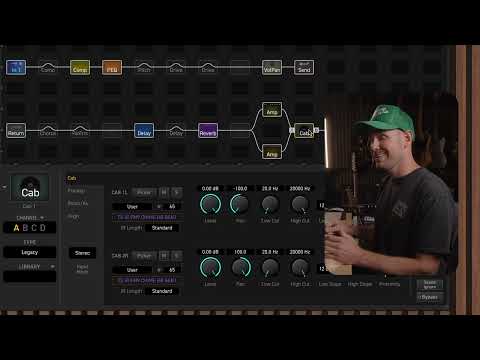Видео: Fractal FM9 // Совместное переключение каналов усилителя и кабинета