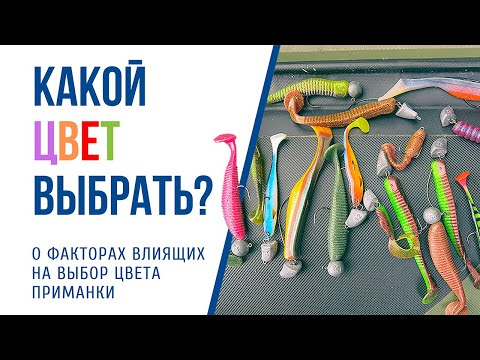 Видео: Как выбрать цвет приманки при ловле спиннингом