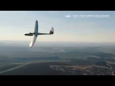 Видео: Безмоторно летене дрон Glider flight drone video