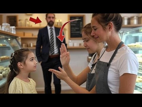 Видео: Миллионер взял дочку в кафе — и был поражён, когда молодая девушка заговорила на языке жестов....