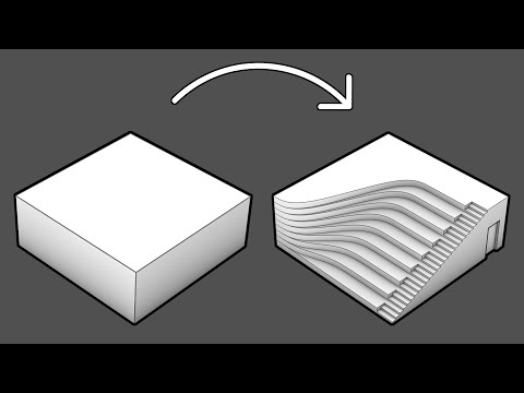 Видео: Учебное пособие Rhino I Многофункциональный ступенчатый павильон