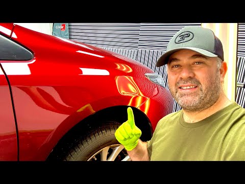 Видео: Как отремонтировать переднее крыло Toyota Auris | Руководство по удалению вмятин без покраски (PDR)