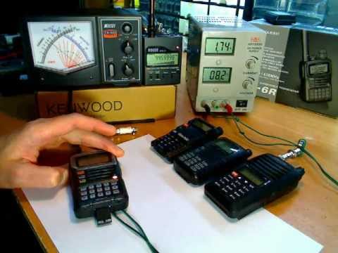 Видео: Yaesu VX-6R и TH-F5 DUAL.wmv