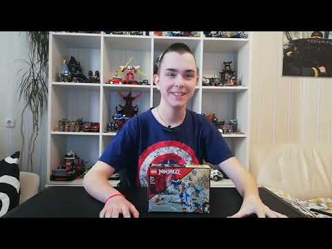 Видео: Сборка и обзор на конструктор LEGO® NINJAGO®  "Могучий робот ЭВО Зейна"   (71761)