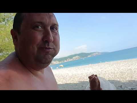 Видео: Абхазия Пицунда Лдзаа/цены в магазине/пирожные и центральный пляж Лдзаа