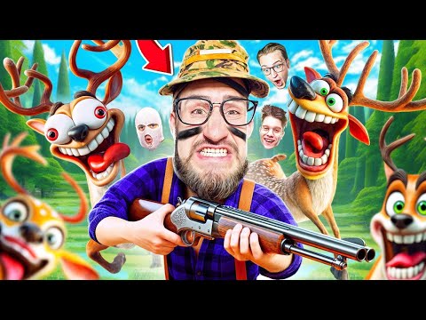 Видео: НАЙДИ 3 ОЛЕНЕЙ СРЕДИ 100 БОТОВ! ПРЕДАТЕЛЬ vs РЕАЛЬНЫЙ ОЛЕНЬ! УГАРНЫЕ ПРЯТКИ В ЛЕСУ! (HOOFOBIA)