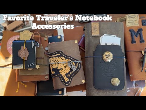 Видео: Мои любимые способы дополнить блокнот путешественника аксессуарами + Коллекция Superior Labor