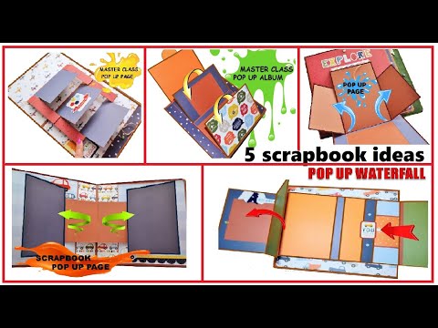Видео: СКРАПБУКИНГ / ПОП АП КОНСТРУКЦИИ / SCRAPBOOKING TUTORIAL POP UP CARTE IDEAS