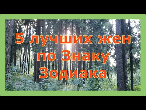 Видео: 5 лучших жен по Знаку Зодиака. Лучшие жены по Знаку Зодиака