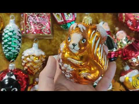 Видео: ЁЛОЧНЫЕ Игрушки Фабрики ЁЛОЧКА моя КОЛЛЕКЦИЯ 124 шт