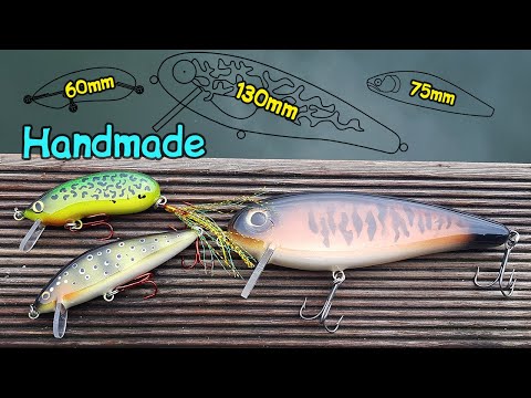 Видео: Сделал три воблера и наловил ЩУК + Шаблоны воблеров