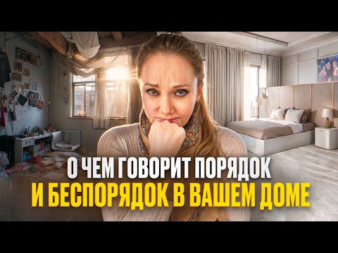 Видео: Психология порядка и беспорядка в вашем доме. Выясни реальное лицо человека по квартире.