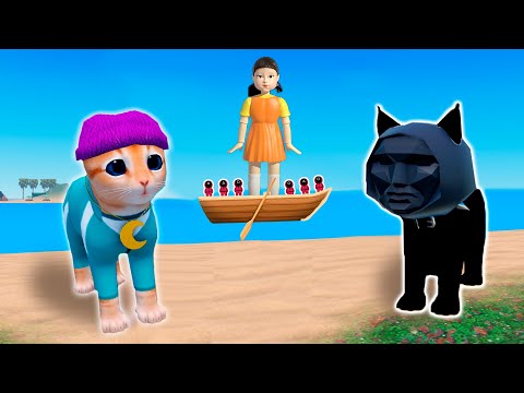Видео: ДОБРЫЙ КОТИК VS ЗЛОЙ КОТ! ИГРА В КАЛЬМАРА 2 ДЛЯ КОТЯТ В РОБЛОКС! Kitten Game