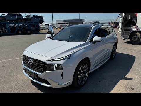 Видео: Hyundai Santa Fe 2021 в Москве забираем в транспортной компании