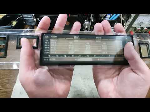 Видео: Полировка шкалы радиоприемника супер паста для полировки