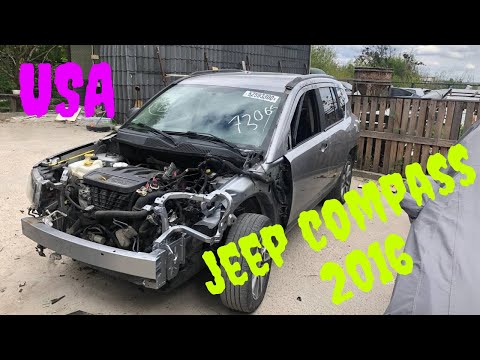 Видео: #23 Jeep Compass 2016 замена телевизора