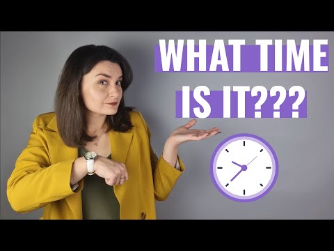 Видео: Як сказати "Котра година?": Час, години та хвилини англійською| Англійська для початківців