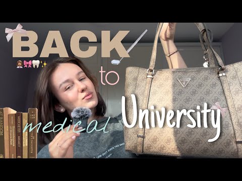 Видео: BACK TO MEDICAL UNIVERSITY | что я купила к универу 🤍✨