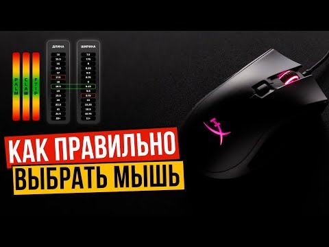 Видео: КАК ПРАВИЛЬНО ВЫБРАТЬ ИГРОВУЮ МЫШЬ [СОВЕТЫ ОТ HYPERX]