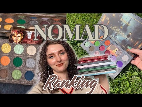 Видео: Рейтинг моих палеток косметики Nomad