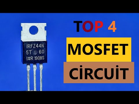 Видео: Любой может сделать это дома - 4 лучшие схемы Mosfet