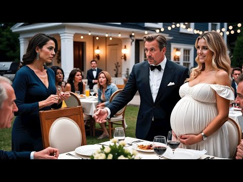 Видео: Муж Представил Беременную Любовницу За Ужином, Но Жена Достала Документы, Которые Его Шокировали.