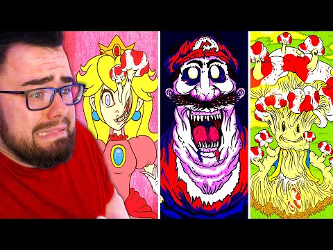 Видео: СУПЕР МАРИО, НО ЧТО-ТО НЕ ТАК! (Страшно)