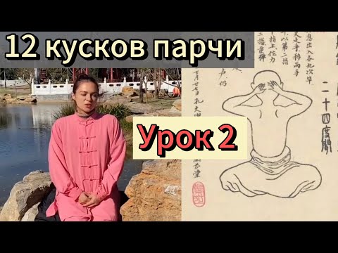 Видео: 12 кусков парчи. Внутренняя работа второго, третьего и четвертого упражнения. Урок 2